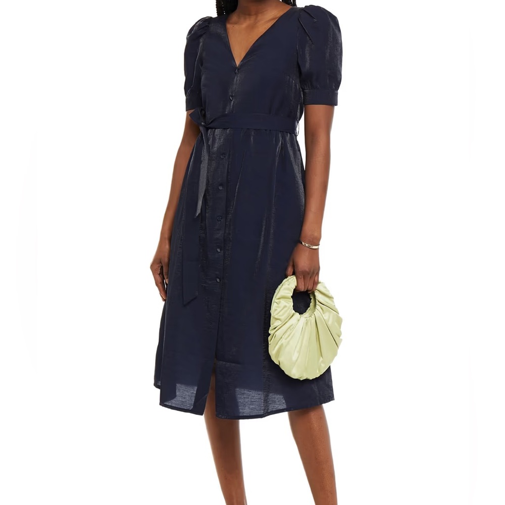 Baum und Pferdgarten Alma navy blue dress NWT